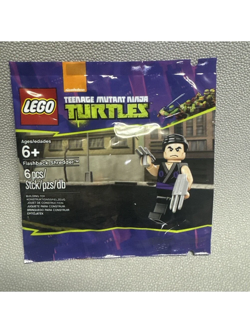 LEGO Teenage Mutant Ninja Turtles 5002127 Flashback Shredder Polybag New. Sealed